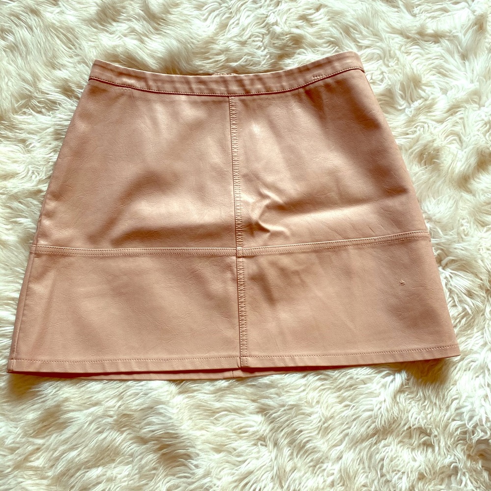 Light Pink Miniskirt New Look